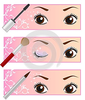 Eye makeup