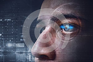 Eye scanning technology