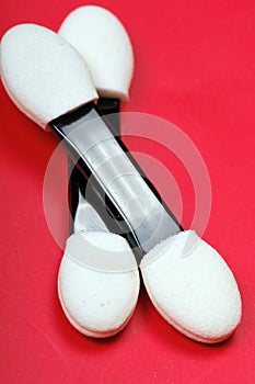 Eye shadow applicators