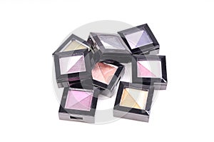 Eye shadow shade boxes