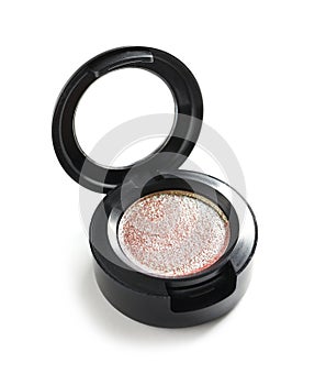 Eye shadow on white background.