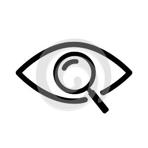Eye sign icon Ã¢â¬â vector