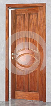 Eye style classic door