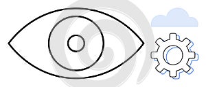 Vision and Technology Integration with Cloud Computing Concept