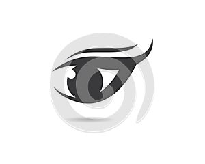 Eye symbol vector illustration design