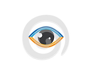 Eye symbol vector illustration design