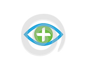 Eye symbol vector illustration design