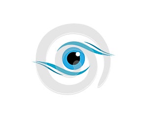 Eye symbol vector illustration design