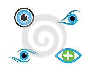 Eye symbol vector illustration design