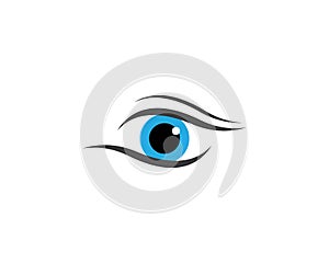 Eye symbol vector illustration design