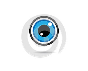 Eye symbol vector illustration design