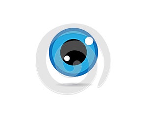 Eye symbol vector illustration design