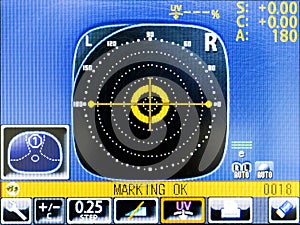 Eye test equipment LCD monitor