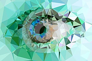 Eye triangles design