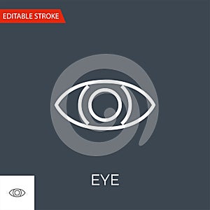 Eye Vector Icon