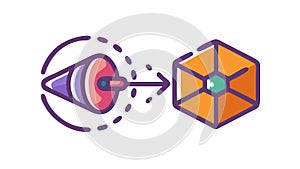 Eye Vision Technology, Visual Data Processing, vector design Generative AI