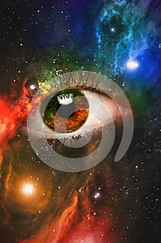 Eyeball Universe Background