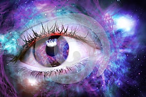 Eyeball Universe Background