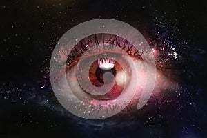 Eyeball Universe Background