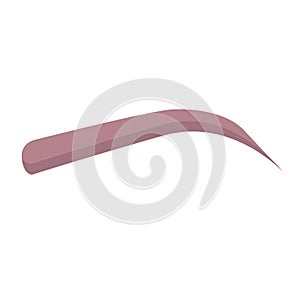 Eyebrow shape threading and waxing care icon