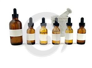 Eyedropper bottles photo