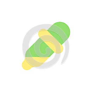Eyedropper flat color ui icon