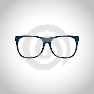 Eyeglasses black icon photo