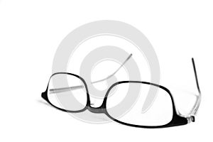 Eyeglasses isolated on white