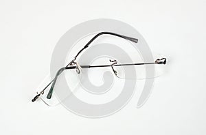 Eyeglasses with lightweight frame broken