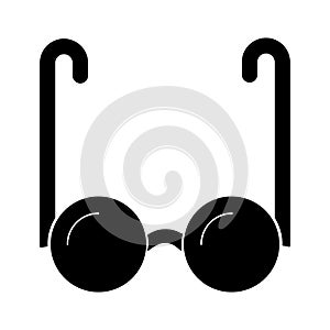 Eyeglasses Vector icon which can easily modify or edit photo