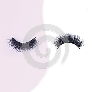 Eyelash extension for a beautiful make-up.