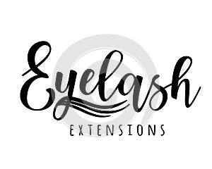 Eyelash extension logo photo