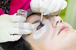 Eyelash extensions, eyelashes lamination