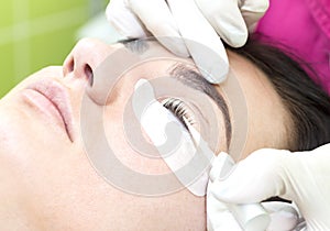 Eyelash extensions, eyelashes lamination