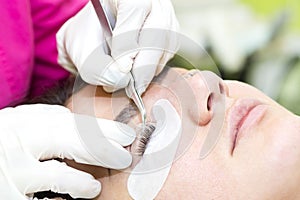 Eyelash extensions, eyelashes lamination