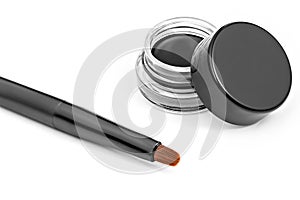 Eyeliner, eye contour brush