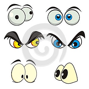 Eyes cartoon