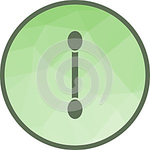 Eyeshade applicator icon vector image. photo