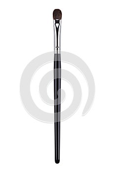Eyeshadow makeup brush. Isolated. White background