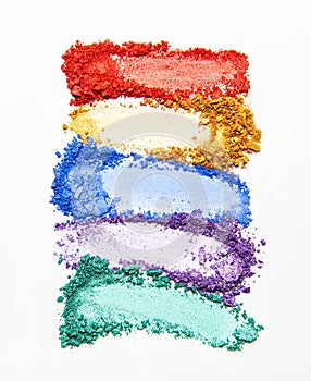 Eyeshadow swatches