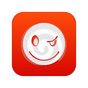 Eyewink emoticon digital red