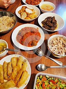 eygyptian food table
