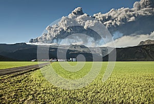 Eyjafjallajokull volcano