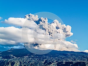 Eyjafjallajokull volcano, Iceland