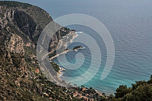 Eze borde de mer photo