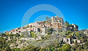 Eze old Village in Alpes-Maritimes France.