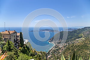 Eze-Village, France. Seascape