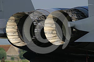 F-15 airplane engine