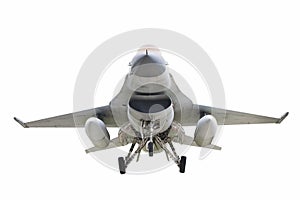 F-16 Fighter Jet Aircraft Isolated