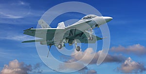 F-18 Hornet Fighter Jet photo